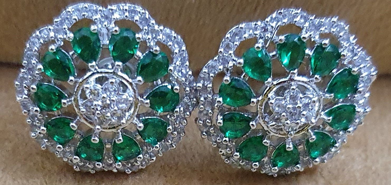 American Diamond Beautiful Studs Earrings