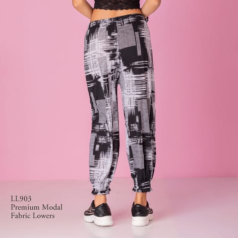 LL903 Ice Silk Sports Pants Women's Loose Joggers