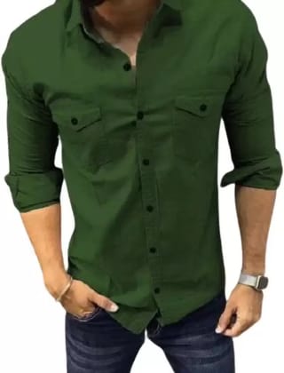 New Double Pocket Shirts For Men