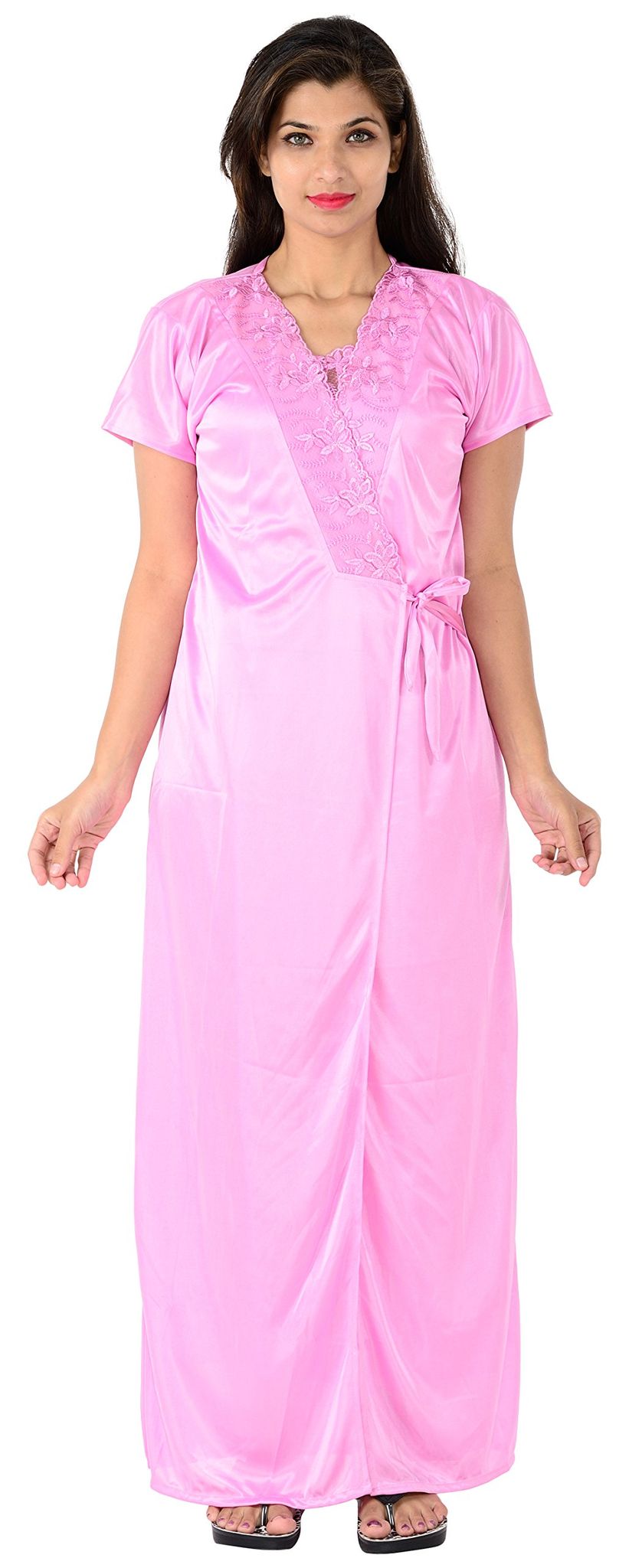 VALENCIA SLEEPWEAR Women's Night Gown with Robe