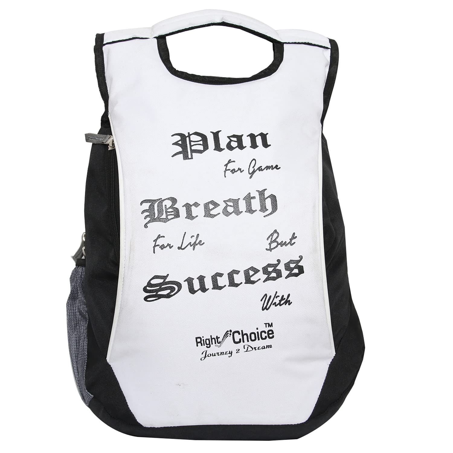 RIGHT CHOICE Backpack daily use unisex typography college bag daily use (2080)