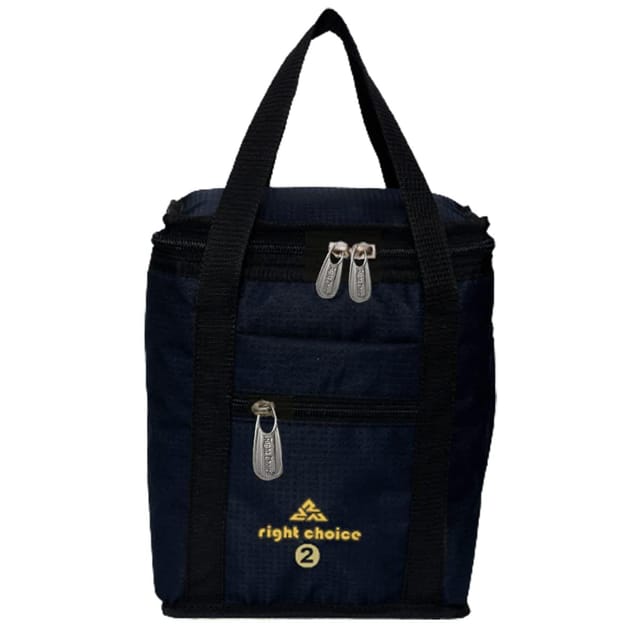 ADIRSA Polyester Insulated Lunch Bag/Tiffin Bag For Men, Women, Kids,  School, Picnic, Work (Navy Blue), 1000 milliliter : Amazon.in: Garden &  Outdoors