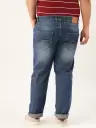 Men Regular Mid Rise Blue Jeans