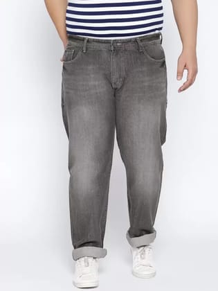 Men Regular Mid Rise Dark Blue Jeans