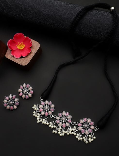 Flower Necklace - Temu