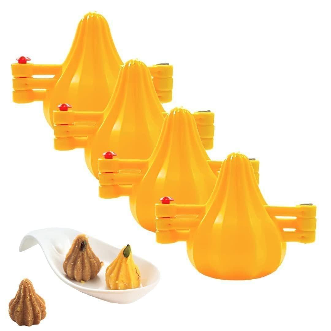 Skytail 4 Pcs Ganpati Bappa Modak Mould