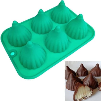 Skytail Big Modak Shape 6 Cavity Chocolate Mould