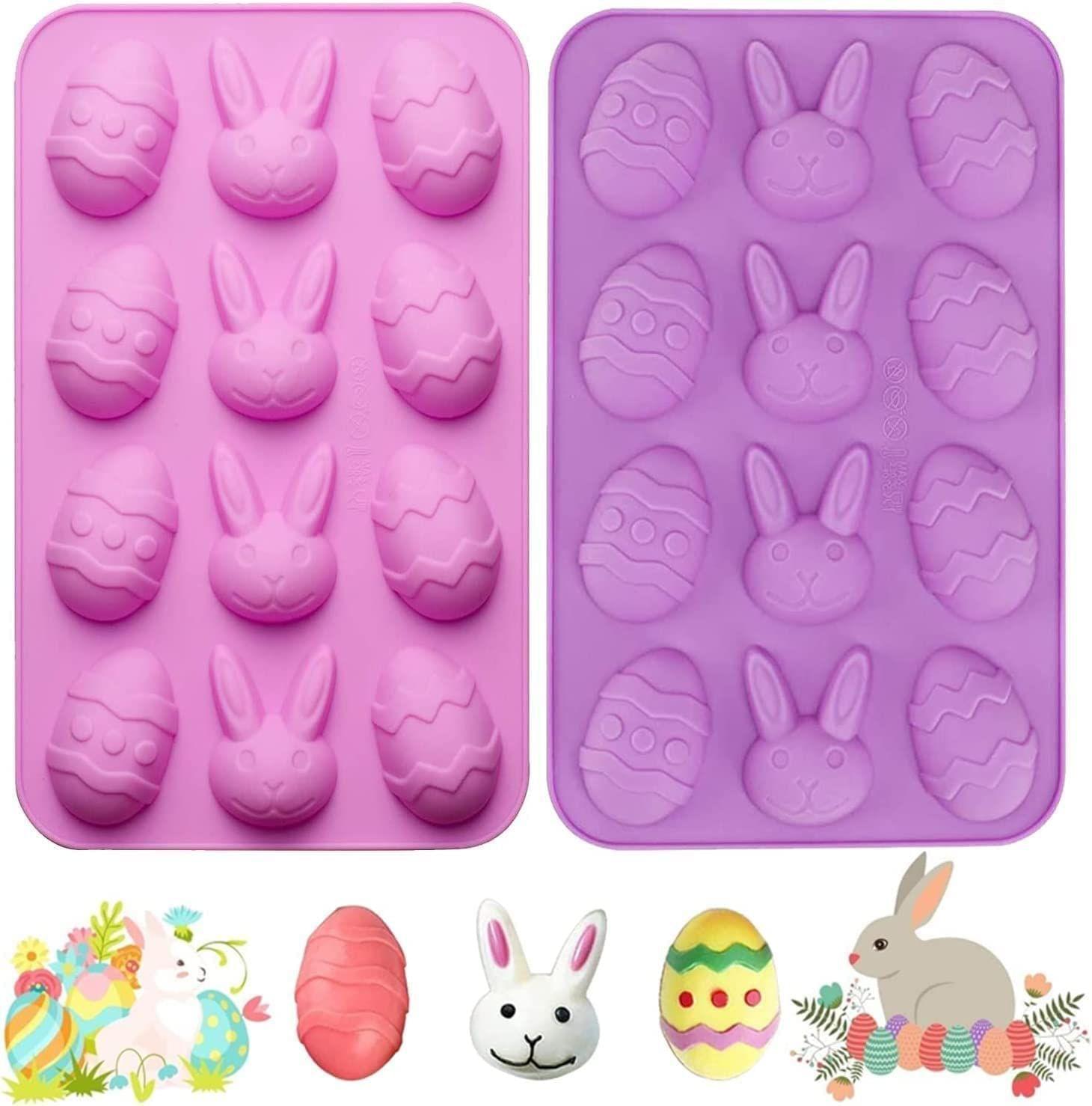 Skytail Easter Egg Silicone Mold - 12 Cavities