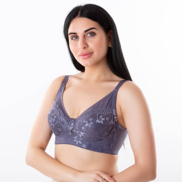 Femina Lace Underwired Full Cup Minimizer T-Shirt Bra in DD-Cup Size