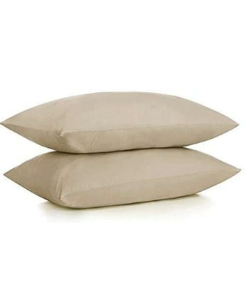 TRUE PAISA 2 Piece Plain Stripes Pillow Cover for Bed Couch