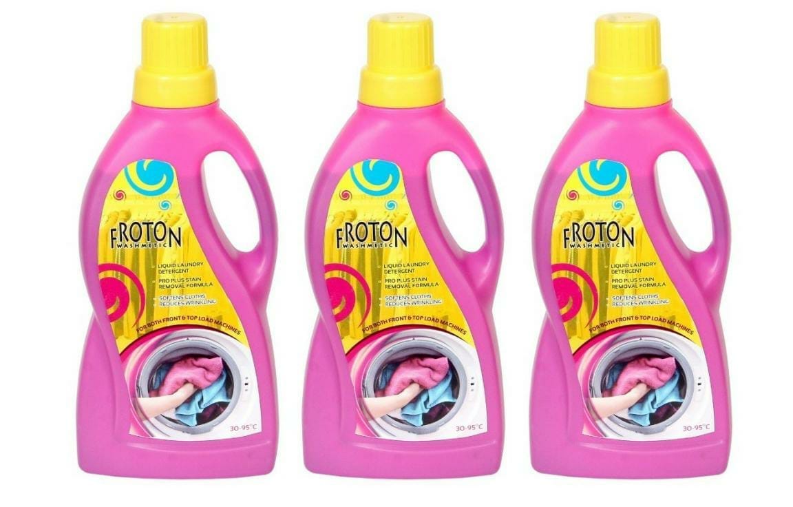 Froton Liquid Detergent 500ml Pack of 3