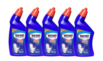 Bluebust Toilet cleaner Liquid 500ml Pack of 5