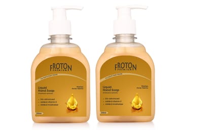 Froton Handwash Gel Gold 250ml Pack of 2