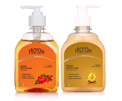 Froton Handwash Rose & Gold 250ml Pack of 2