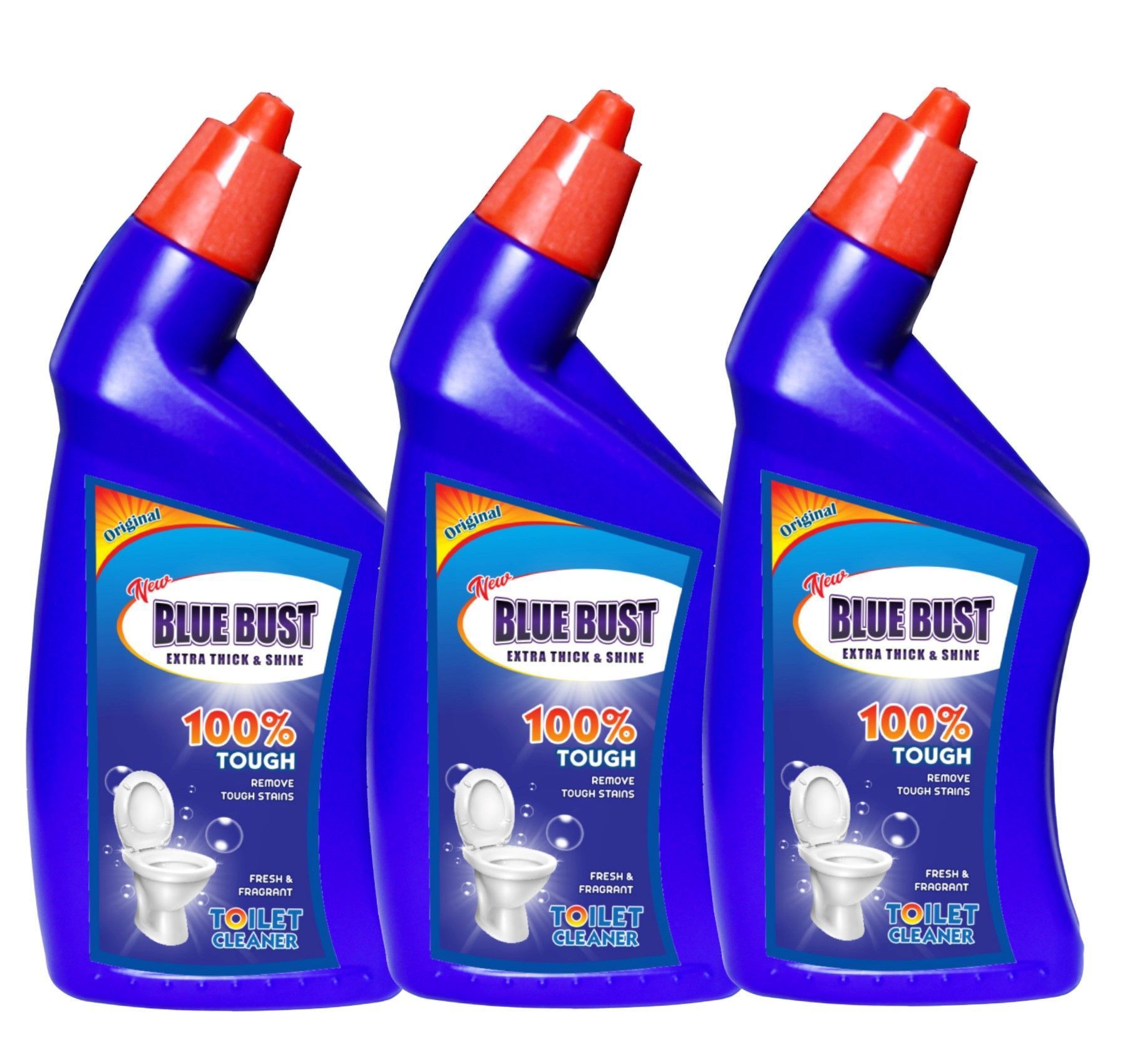 Bluebust Toilet Cleaner 500ml Pack of 3