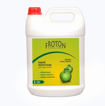 Froton Handwash Gel Green Apple 5Ltr Can