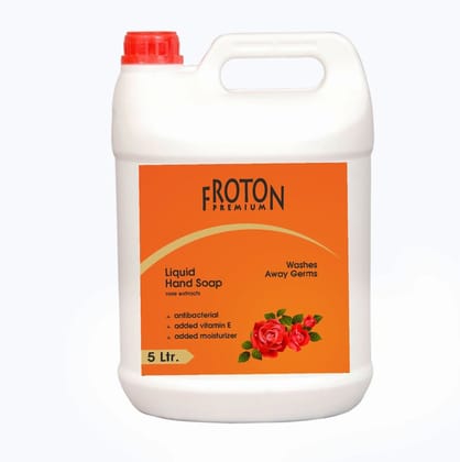 Froton Handwash Rose Gel 5 Ltr Can