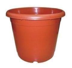 16 Inch Red Plastic Pot