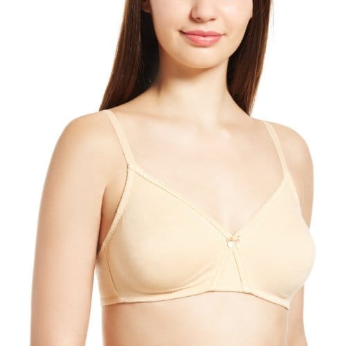 Enamor Women's Non-Wired Bra -42B (Skin)