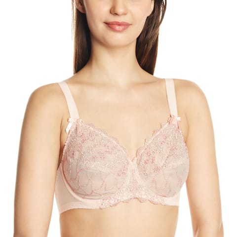 Buy Enamor Women's Wired Bra -44DD (Rose) at