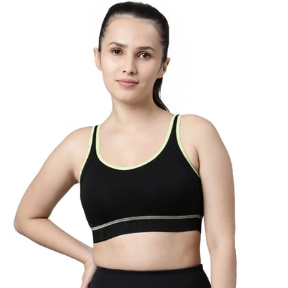 Enamor Women's Cotton SB28 Sports Bra