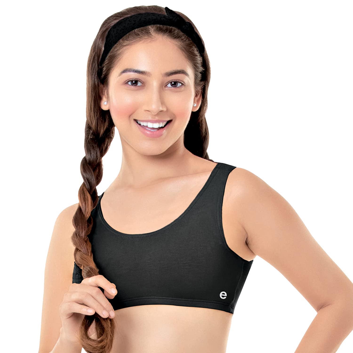Padded Sports Bra Antimicrobial & Sweat Wicking Color Dry Blood Size M
