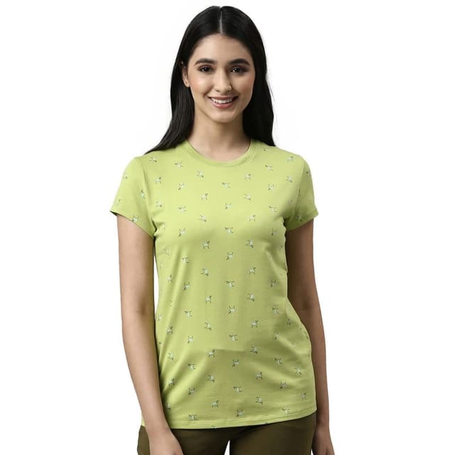   Essentials Women's Slim-Fit Short-Sleeve