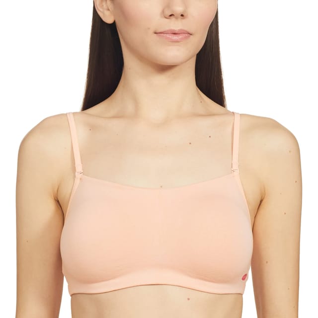 N-gal N-Gal Dry Fit Padded Crop Top Full Coverage Sports Bra Women