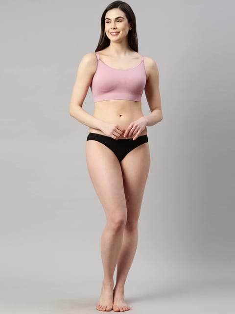Buy Enamor F037 Ultra Smoothening No Pinch T-Shirt Bra - Padded Wirefree  Full Coverage - Almond Skin at