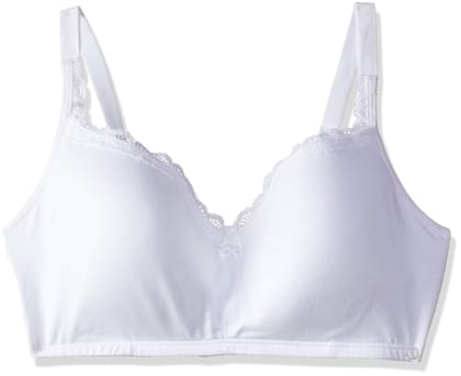 Enamor A017 Smoothening Wirefree Balconette T-Shirt Bra - Padded & High Coverage White