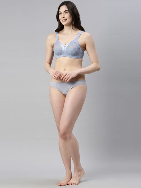 Enamor Super Contouring M-frame Full Support Fab-Cool Cotton Bra