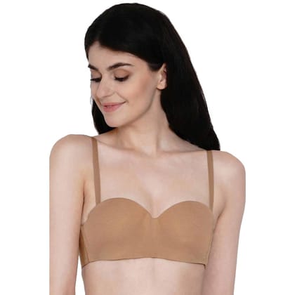 Enamor F074 Full Figure Strapless & Multi-way Bra � Padded, Wired & Medium Coverage