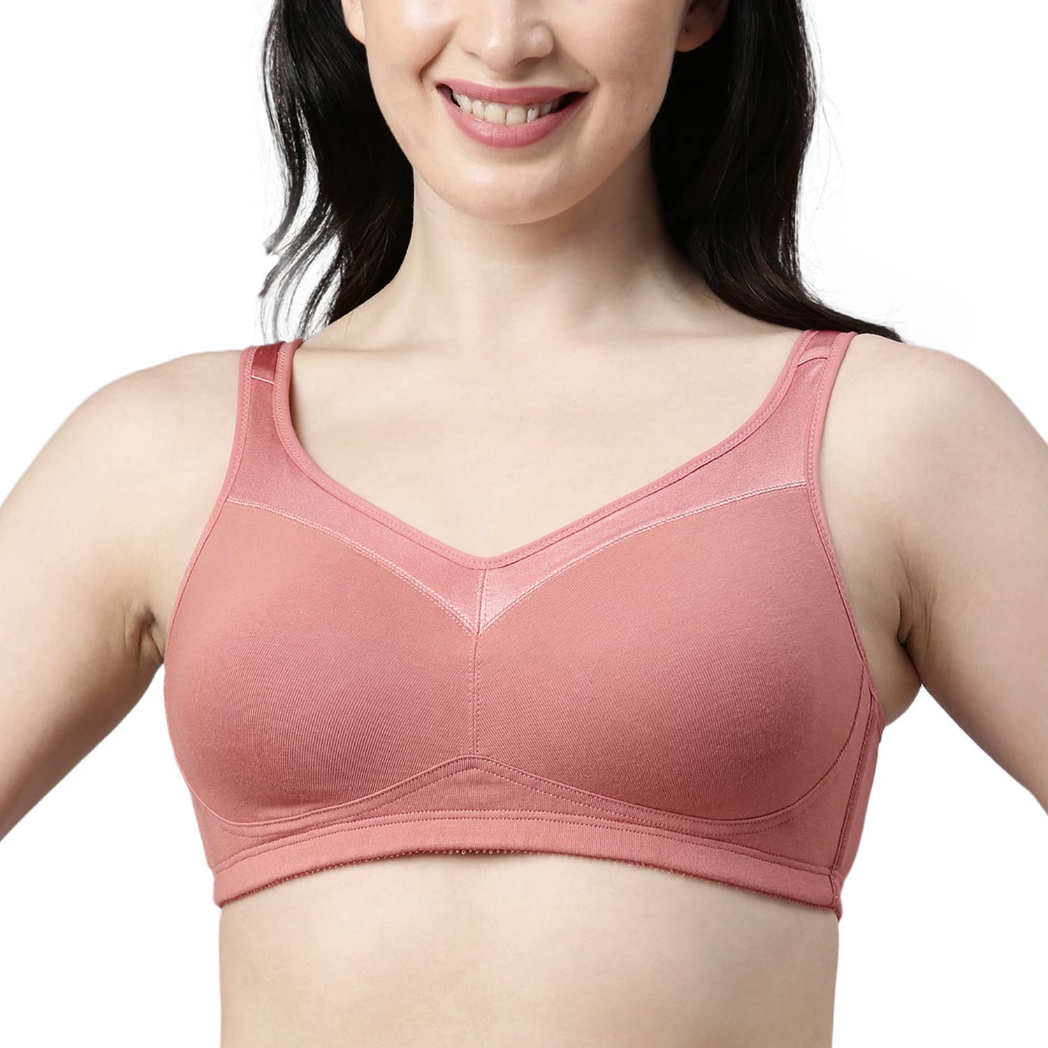 Enamor F035 Minimizer Full Support Bra - Non-Padded Wired High