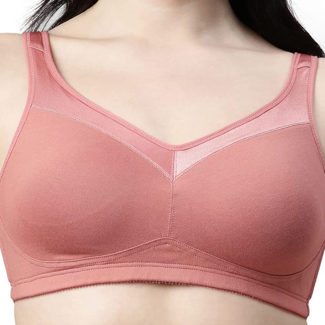 Enamor A112 Full Support Minimizer Cotton Bra For Women Non-Padded,  Non-Wired & Full Coverage