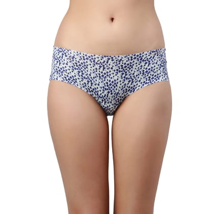 Enamor Women's Mid Waist Full Coverage 100% Cotton Crotch Hipster Panty (Pack of 1) - PH40(PH40-Softmintcombo-M)