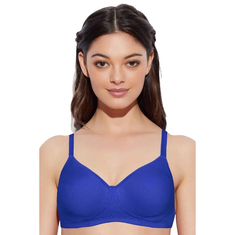 Enamor Non Padded,Wire free & High Coverage Bra, A042