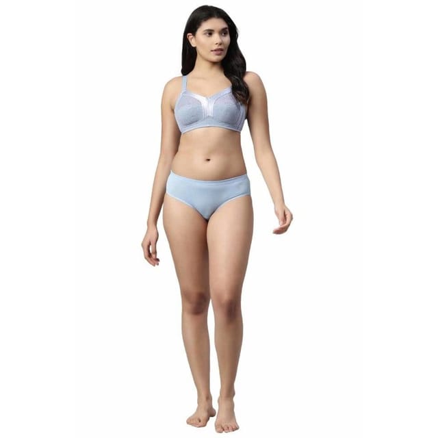 Enamor Super Contouring M-frame Full Support Fab-Cool Cotton Bra for Women-  Full Coverage, Non Padded and Wirefree