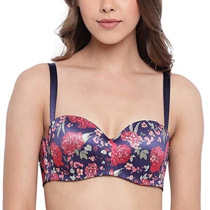 Enamor Wired Strapless Lightly Padded Women's Every Day Bra (Basic_BLU_SUPERSTN,38B)