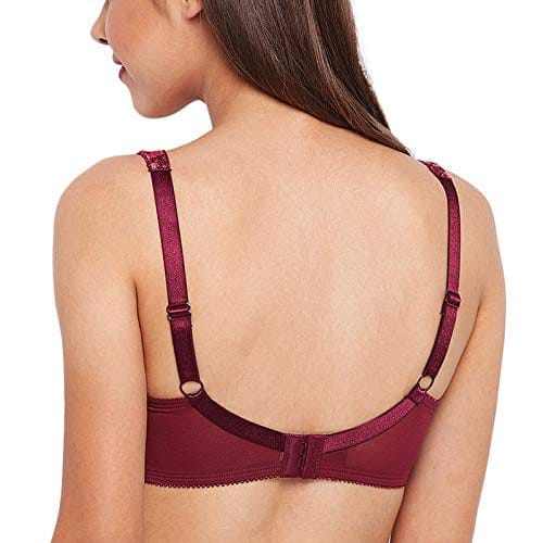 Enamor Women's Nylon Blend Padded Wired and Medium Coverage Curve