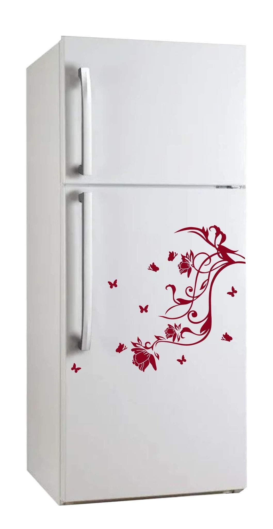 Sticker Studio Branches Fridge Sticker (PVC,Vinyl,Size - 58 cm X 40 cm)