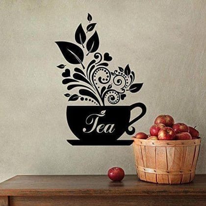 Sticker Studio Tea Wall Sticker & Decal (PVC Vinyl,60 x 43 cm)