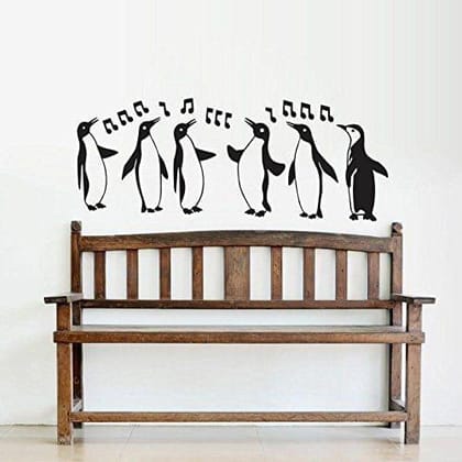 Sticker Studio Penguin Wall Sticker & Decal (PVC Vinyl,60 x 25 cm)