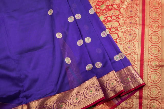 Buy online The Chennai Silks Half N Half Silk Saree With Blouse from ethnic  wear for Women by Classicate From The House Of The Chennai Silks for ₹4199  at 5% off | 2024 Limeroad.com