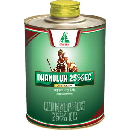 Dhanuka Dhanulux Insecticide - 500 Ml (quinalphos 25 % Ec)