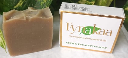 Fynakaa NEEM n EUCALYPTUS Cold Processed Handmade Natural Organic Premium Luxury Soap useful for sensitive skin and in pimple issue