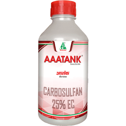 Dhanuka Aaatank Carbosulfan 25% EC, A World Renowned Insecticide of Carbonate Group, Which by its Dual Contact and Stomach Poison Action