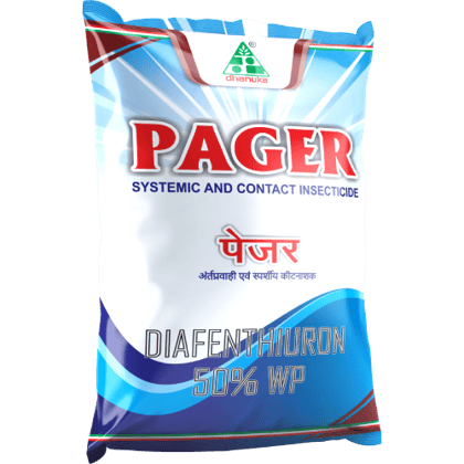 Dhanuka Pager Diafenthiuron 50% WP Systemic and Contact Insecticide, Broad-Spectrum