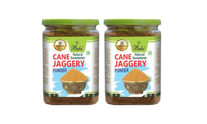 BEBE Premium Jaggery Powder/Shakkar Jar 800g (Pack of 2).