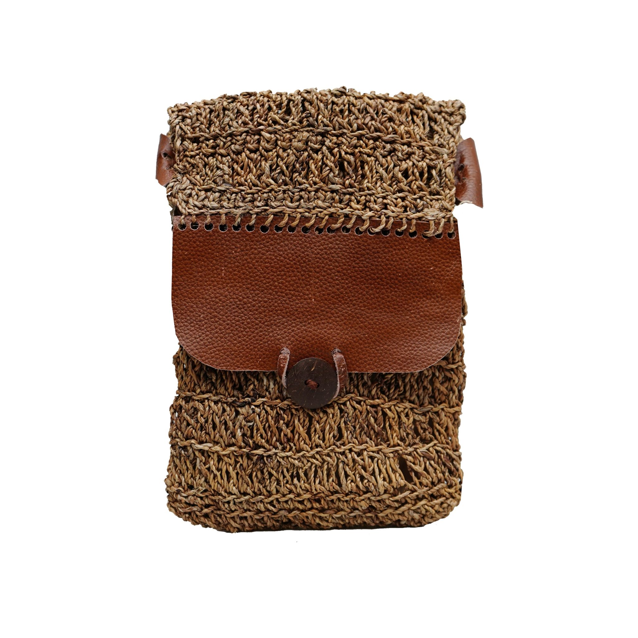 Banana Fiber Gypsy Bag (1SGAUTLKA02728)