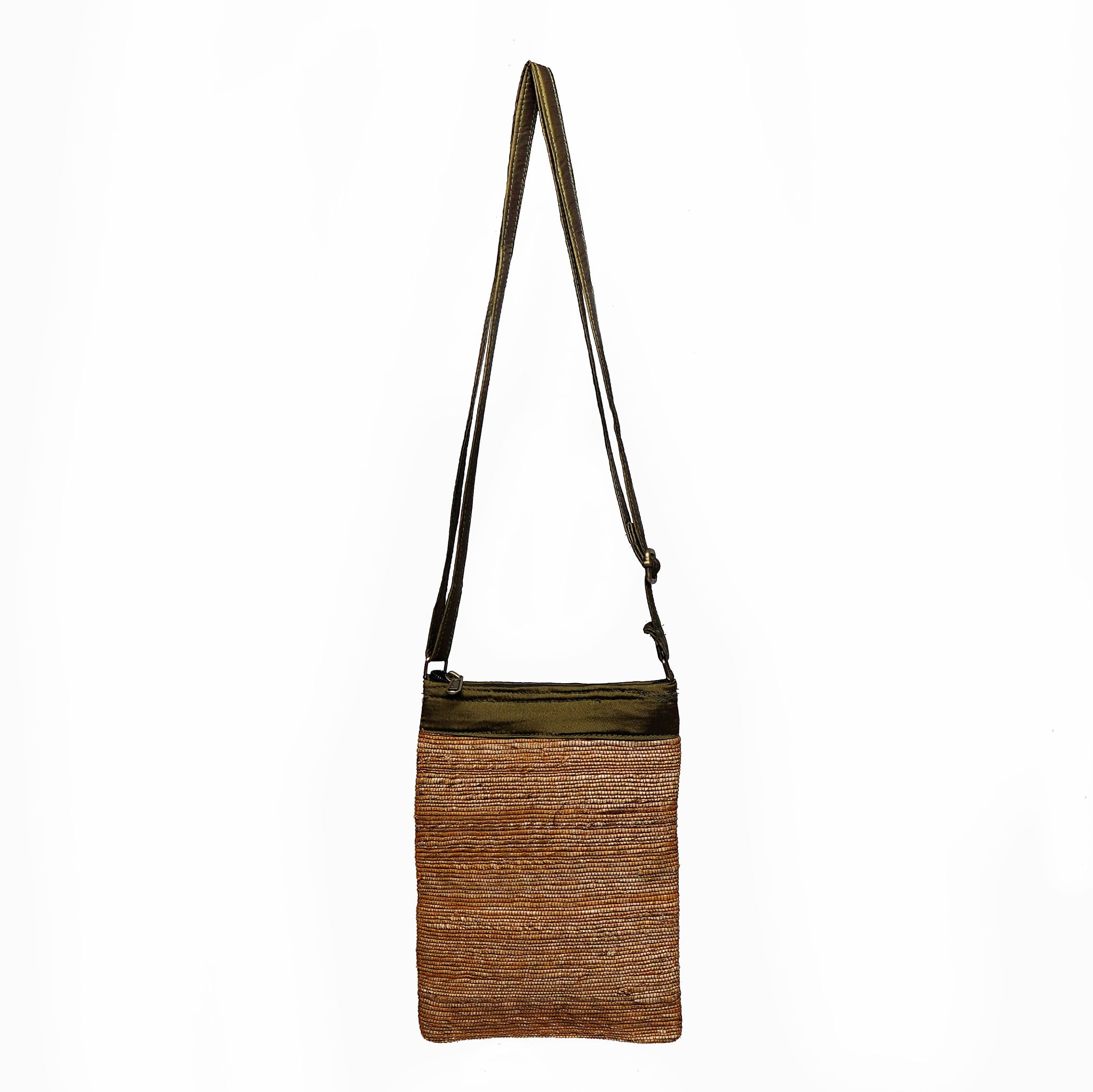 Banana Fiber Cross Body Bag (1SGAUTLKA02982)